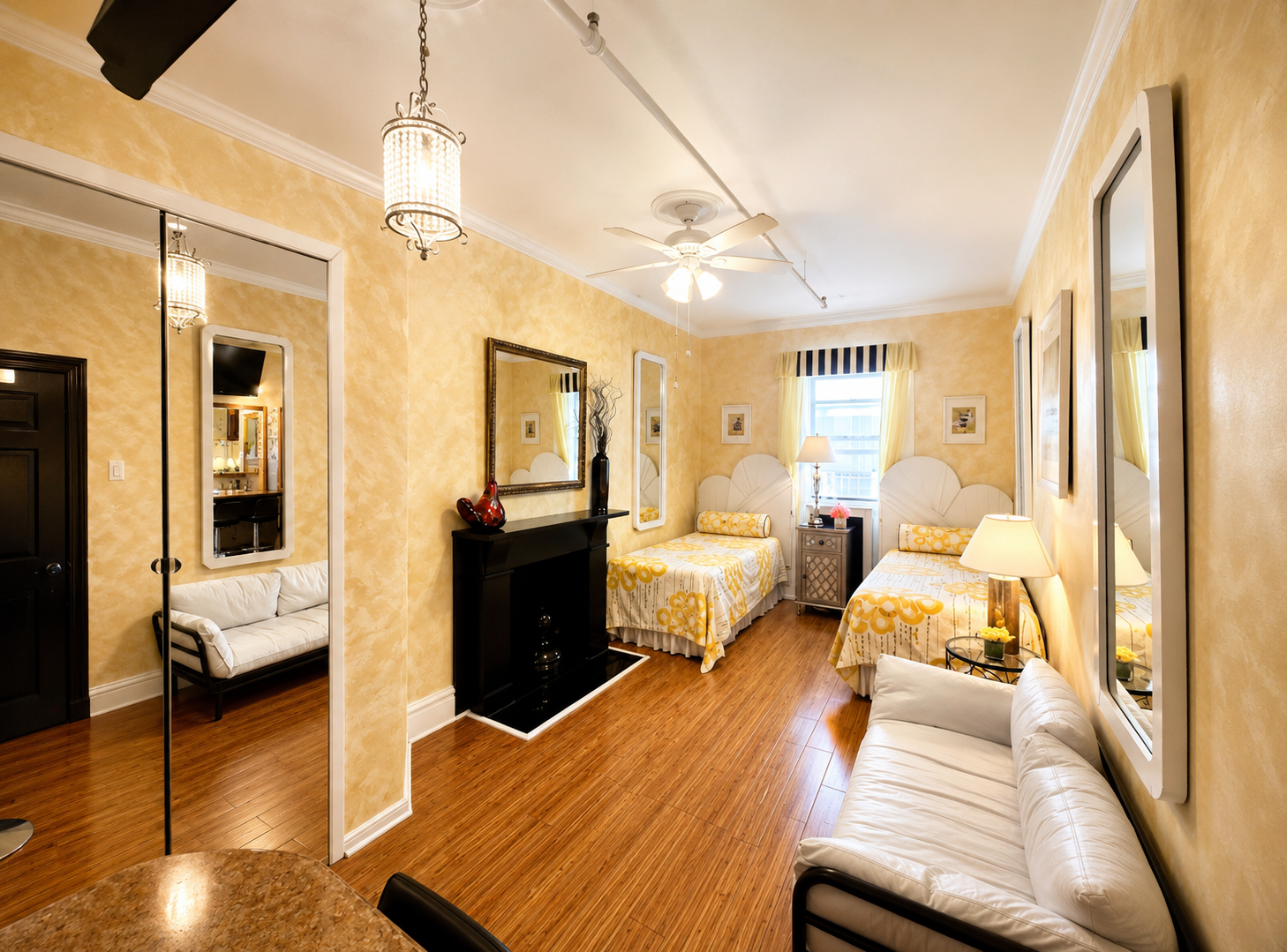 The Twin Suite at The International Cozy Inn boutique hotel New York City