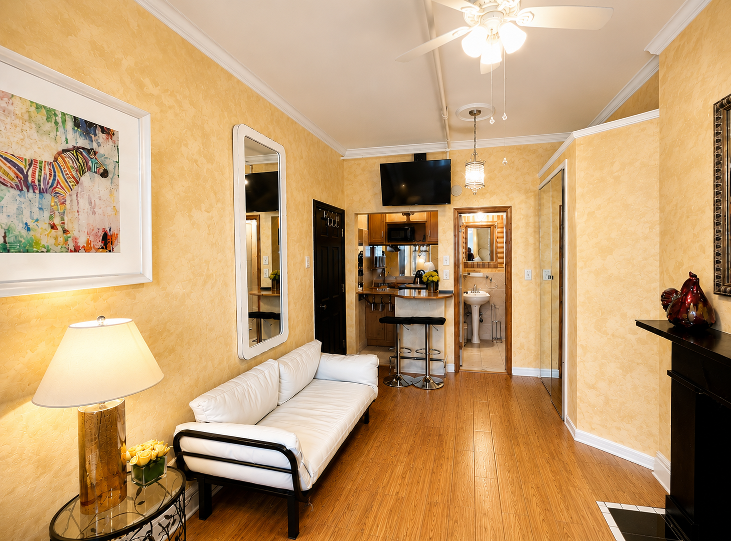 The Twin Suite at The International Cozy Inn boutique hotel New York City